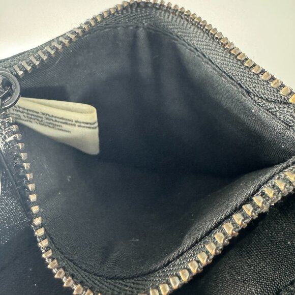 VICTORIA SECRET METALLIC CRACKLE HEART KEYCHAIN CARD CASE - Picture 10 of 14